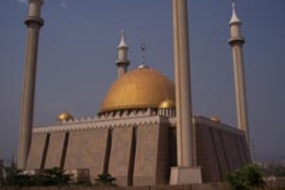 Abuja mosque.