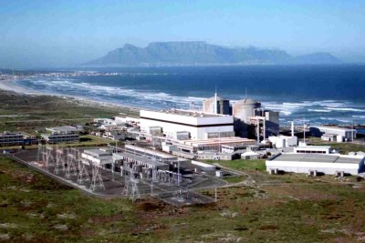 Koeberg nuclear power station, South Africa (file photo).