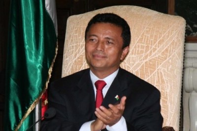 Marc Ravalomanana ancien président malgache.