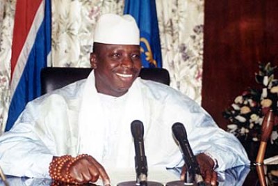 Le President Yahya Jammeh