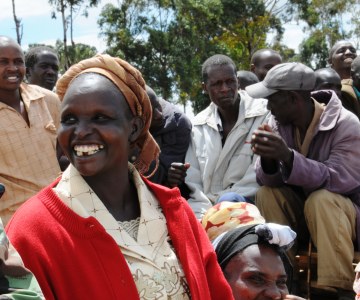 Widows from Angata Barakoi Support Selves Selling Maize