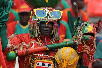 Burkina Faso fan.