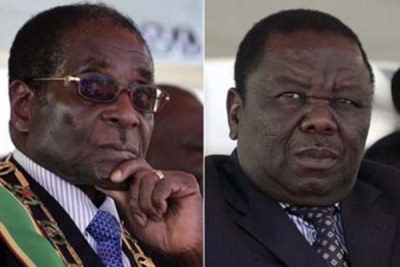 President Mugabe and Prime Minister Tsvangirai