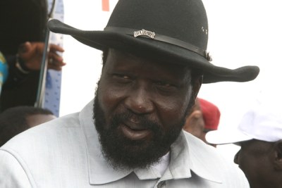 South Sudan Leader Salva Kiir Mayardit.