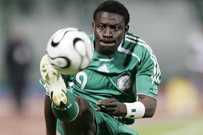 Nigeria Super Eagles' forward, Obafemi Martins