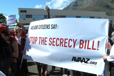 The proposed Protection of Information Bill sparked several protests as South Africa's National Assembly prepares to decide on its implementation.