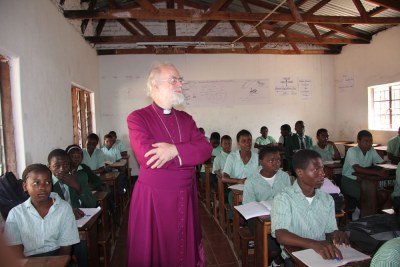 At a Malawi school (file photo).