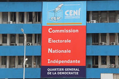 Siège de la Ceni à Kinshasa
