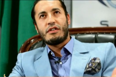 Saadi Kadhafi, fils du dirigeant libyen déchu feu Mouamar Kadhafi.