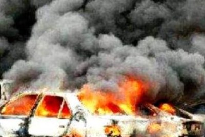The scene of a previous Kano blasts.