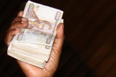 Kenyan bank notes.