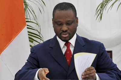 L'ex-Premier ministre ivoirien Guillaume Soro a été élu lundi à Yamoussoukro (centre), sans surprise et à l'unanimité, nouveau président de l'Assemblée nationale.