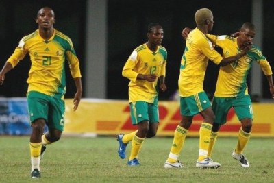 Bafana Bafana squad.