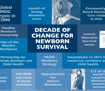 Report: A Decade of Change for Newborn Survival