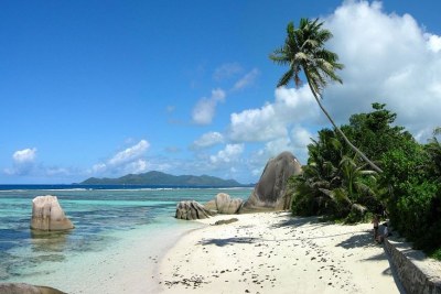 The beach of Anse Source d'Argent on La Digue, Seychelles (file photo).