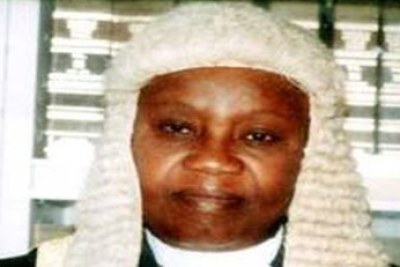 Chief Justice Aloma Mariam Mukhtar.