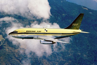 Boeing 737 prototype.