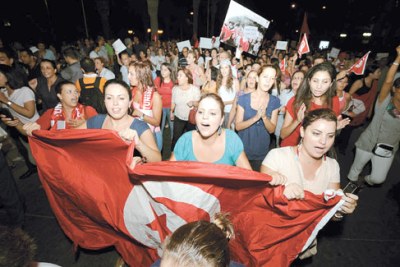 Fête de la femme en Tunisie.