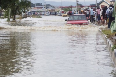 Flood takes over Lokoja-Abuja highway