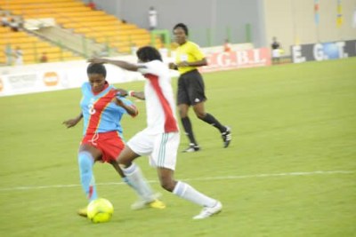 Equatorial Guinea finished group stages of the 8th African Women Championship (AWC) finals with a warning note after crushing Senegal  5-0.