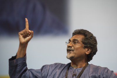 Former Mandela cabinet member and labour rights activist Jay Naidoo.