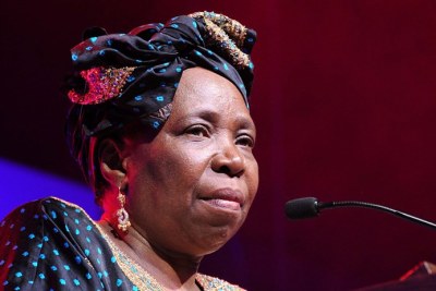 Dr Nkosazana Dlamini Zuma, nouvelle présidente de l'Assemblée Nationale en Afrique du Sud.