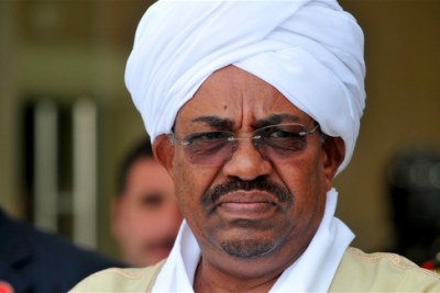President Omar Al-Bashir (file photo)