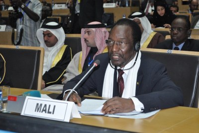Mali's interim President Dioncounda Traoré.