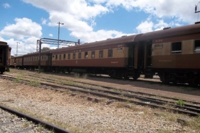 (Photo d'archives) - Une ligne de chemin de fer à Hararé au Zimbabwé