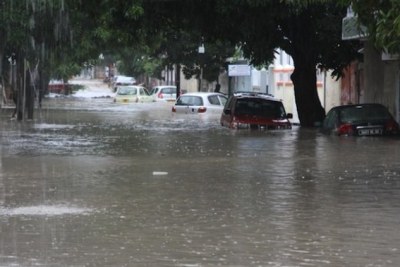 Floods  in the Mauritian capital, Port-Louis (file photo).