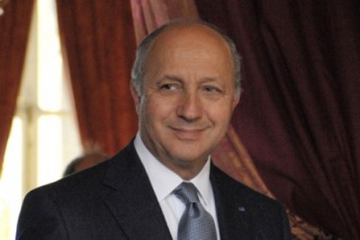 Laurent Fabius, ministre français des Affaires étrangères