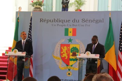 Conférence de presse Barack Obama et Macky Sall, le 27 juin 2013 à la présidence à Dakar