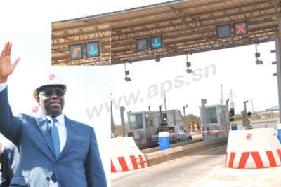 Ouverture de l'autoroute à péage Dakar-Diamniadio
