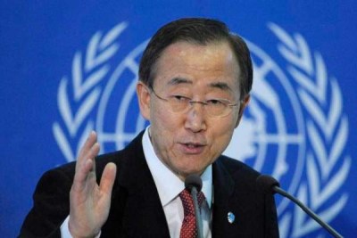 Ban Ki Moon Secrétaire générale de l'ONU