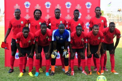 The Mozambique national football team.