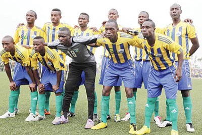 Amavubi -Rwanda's national football team (file photo).