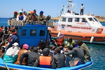 Plus de la moitié des 120 000 migrants qui ont atteint les côtes italiennes en 2014 ont été secourus par Mare Nostrum