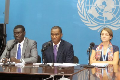 Conférence de presse de l’Onu du 29/10/2014 à Kinshasa.