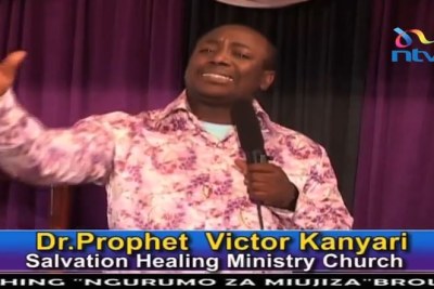 Controversial Kenyan pastor Victor Kanyari has said he will not divorce his wife just because of 