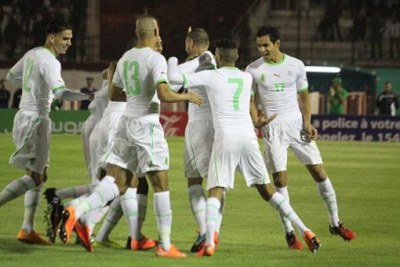 L’Équipe de l'Algérie prête pour la CAN 2015