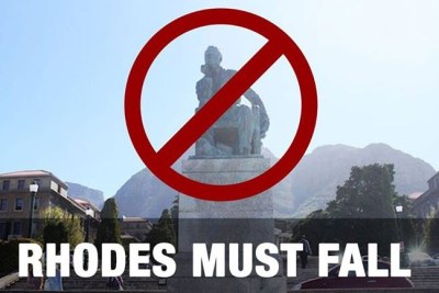 Vice Chancellor of UCT, Max Price, said earlier that the statue should not be destroyed, just moved.