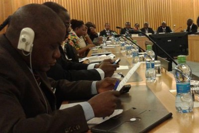 High level panel discussion on capacity imperatives for AU's Agenda 2063 gets underway.