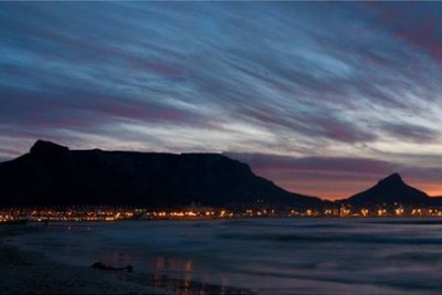 Table Mountain at night (file photo).