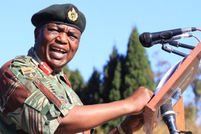 Zimbabwe Defence Forces chief Constantine Chiwenga (file photo).