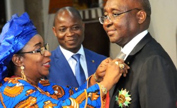 President Kaberuka Receives Benin's Highest Honours