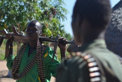 South Sudanese rebels (file photo)