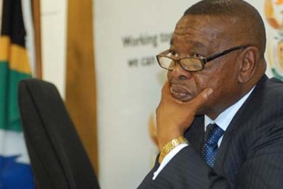 Minister for Higher Education and Training Blade Nzimande (file photo).