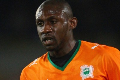 Le footballeur ivoirien Steve Gohouri