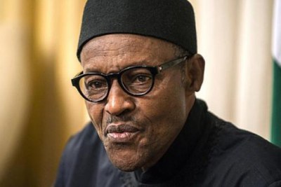 Le président nigérian, Muhamadu Buhari,