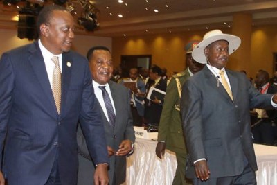 The decision, reached by President Uhuru Kenyatta and President Yoweri Museveni, was announced at the end of the 13th Northern Corridor Integration Projects Summit held in Kampala.